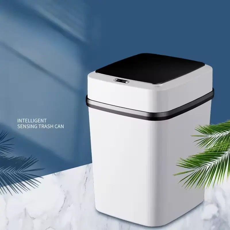 Papelera Inteligente con Sensor de Movimiento, Cesta de Basura sin Contacto
