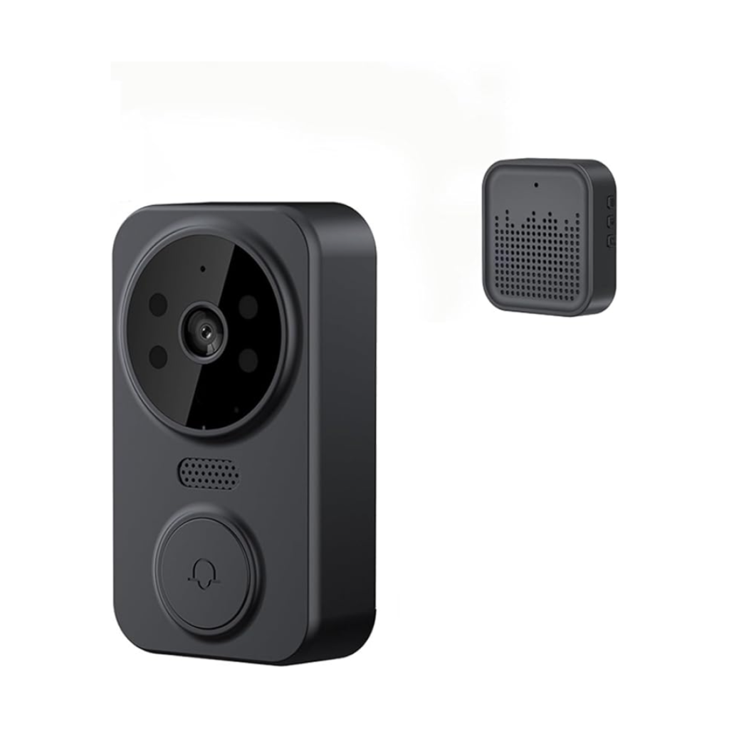 Timbre Inteligente con Cámara WiFi y Visión Nocturna, Video Portero Inalámbrico